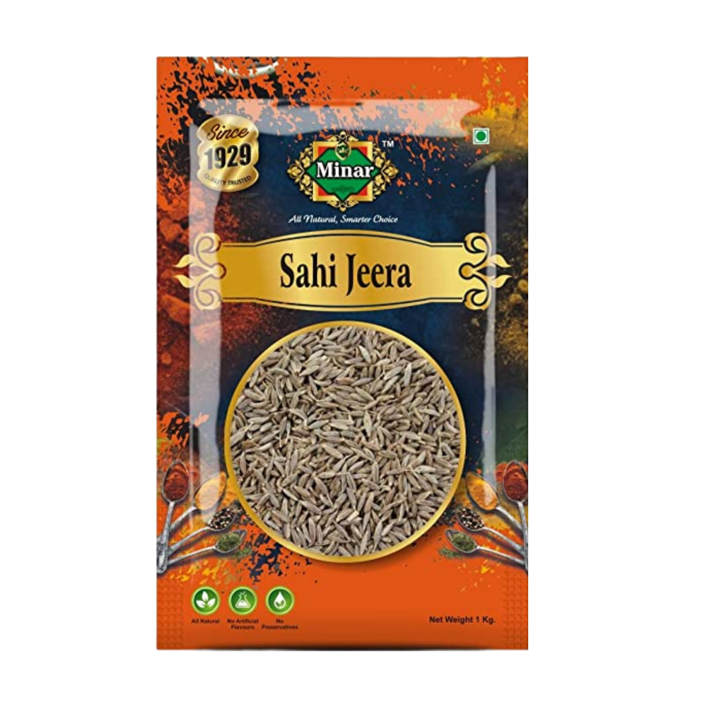 Minar 100% Natural Cumin Seeds (Jeera) 1kg